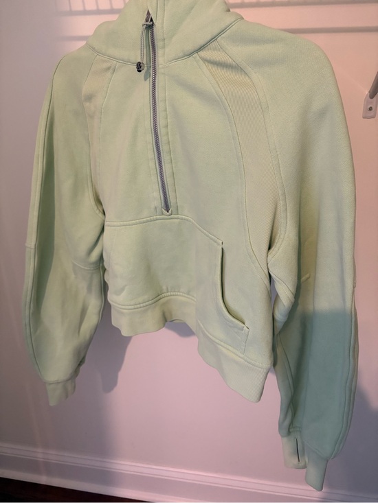 lululemon athletica Jackets & Blazers - Lululemon Half-Zip Sweatshirt - Light Mint